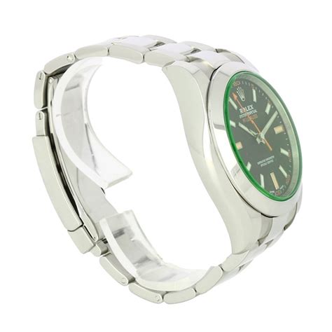 rolex verre vert|rolex oyster bracelet.